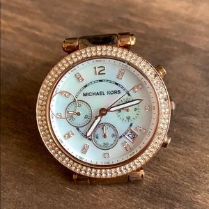 Micheal Kors Rose Gold Watch